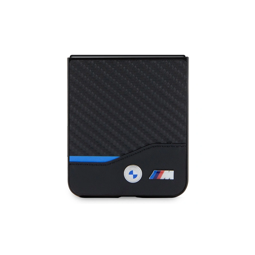 Hurtownia GSM - Case BMW BMHCZF522NBCK Samsung Galaxy Z Flip5 Leder Carbon schwarz/black - BMW510 - {ean13} - Hurt