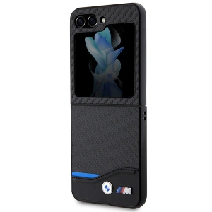 Hurtownia GSM - Case BMW BMHCZF522NBCK Samsung Galaxy Z Flip5 Leder Carbon schwarz/black - BMW510 - {ean13} - Hurt