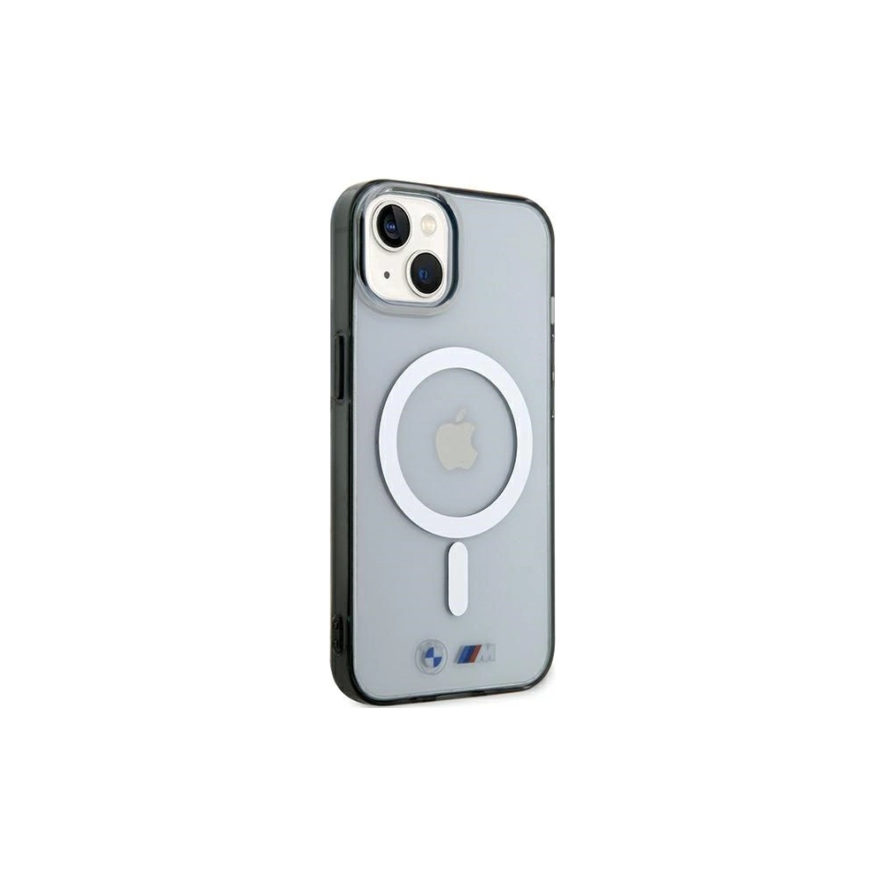 Hurtownia GSM - Etui BMW BMHMP15SHCRS Apple iPhone 15 keménytok Ezüst Gyűrű MagSafe átlátszó/transparent - BMW511 - {ean13} - Hurt