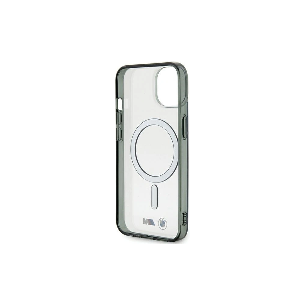 Hurtownia GSM - Etui BMW BMHMP15SHCRS Apple iPhone 15 hardcase Silver Ring MagSafe transparent/clar - BMW511 - {ean13} - Hurt