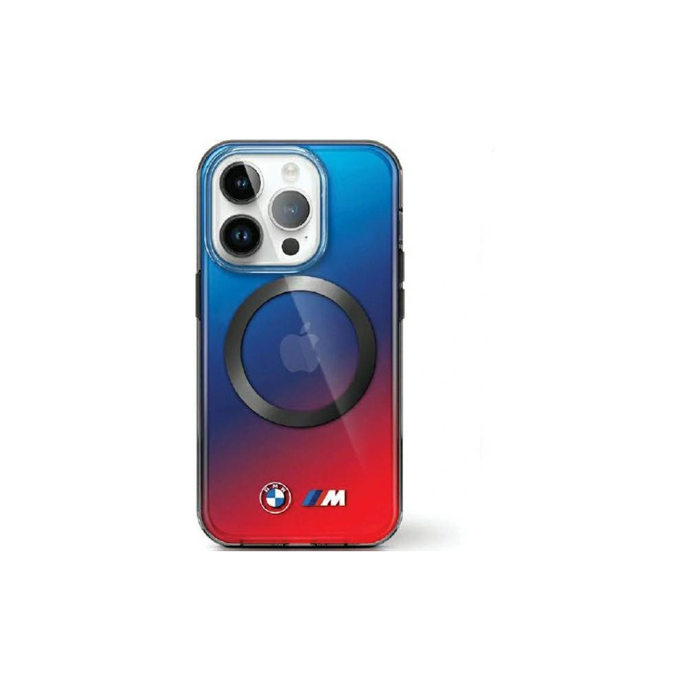 Hurtownia GSM - Etui BMW BMHMP15SHTTG Apple iPhone 15 hardcase M Gradient MagSafe czerwono-niebieski/red blue - BMW512 - {ean13} - Hurt