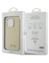 Hurtownia GSM - Etui Guess GUHCP15LPGMCSD Apple iPhone 15 Pro kemény tok Glitter Glossy Script arany/light gold - GUE2957 - {ean13} - Hurt