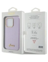 Hurtownia GSM - Etui Guess GUHCP15LPGMCSL Apple iPhone 15 Pro kemény tok Glitter Glossy Script lila/lilac - GUE2958 - {ean13} - Hurt