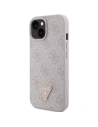 Hurtownia GSM - Etui Guess GUHCP15SP4TDPP Apple iPhone 15 hardcase Leather 4G Triangle Strass różowy/pink - GUE2960 - {ean13} - Hurt
