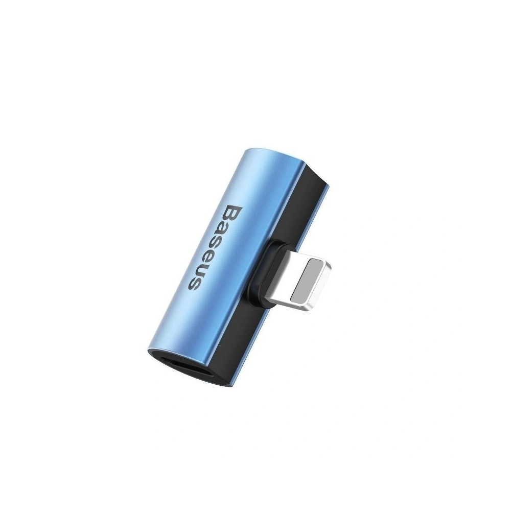 Wholesale Baseus iP Male to Dual iP Female Adapter L46 Blue - BSU426BLU - {ean13} - Hurt