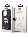 Hurtownia GSM - Etui Karl Lagerfeld KLHCP15LSAKKNSCK Apple iPhone 15 Pro hardcase Saffiano Monogram Ikonik Patch czarny/black - KLD1719 - {ean13} - Hurt