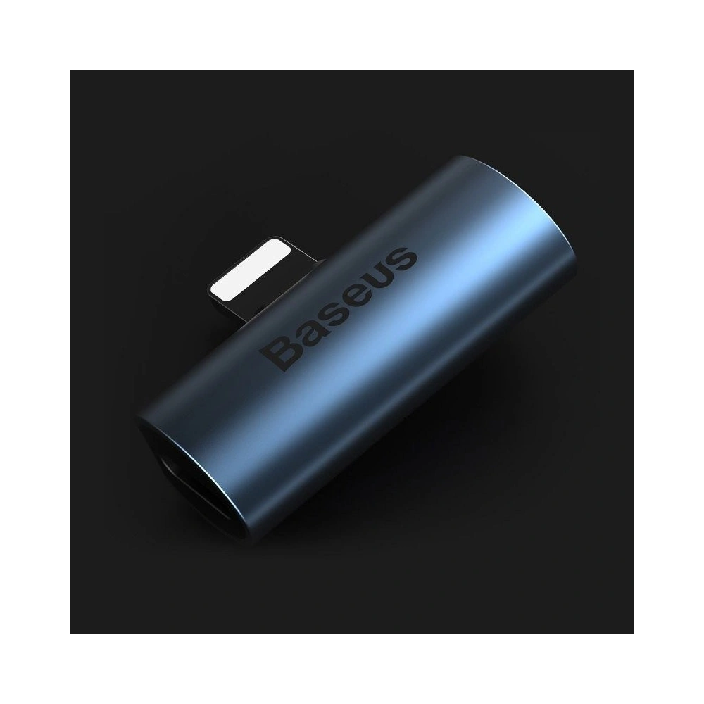 Wholesale Baseus iP Male to Dual iP Female Adapter L46 Blue - BSU426BLU - {ean13} - Hurt