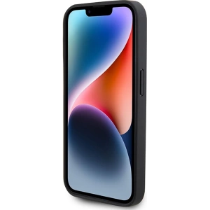 Hurtownia GSM - Etui AMG AMHCP15LGSEBK Apple iPhone 15 Pro hardcase Leather Debossed Lines czarny/black - MRS84 - {ean13} - Hurt