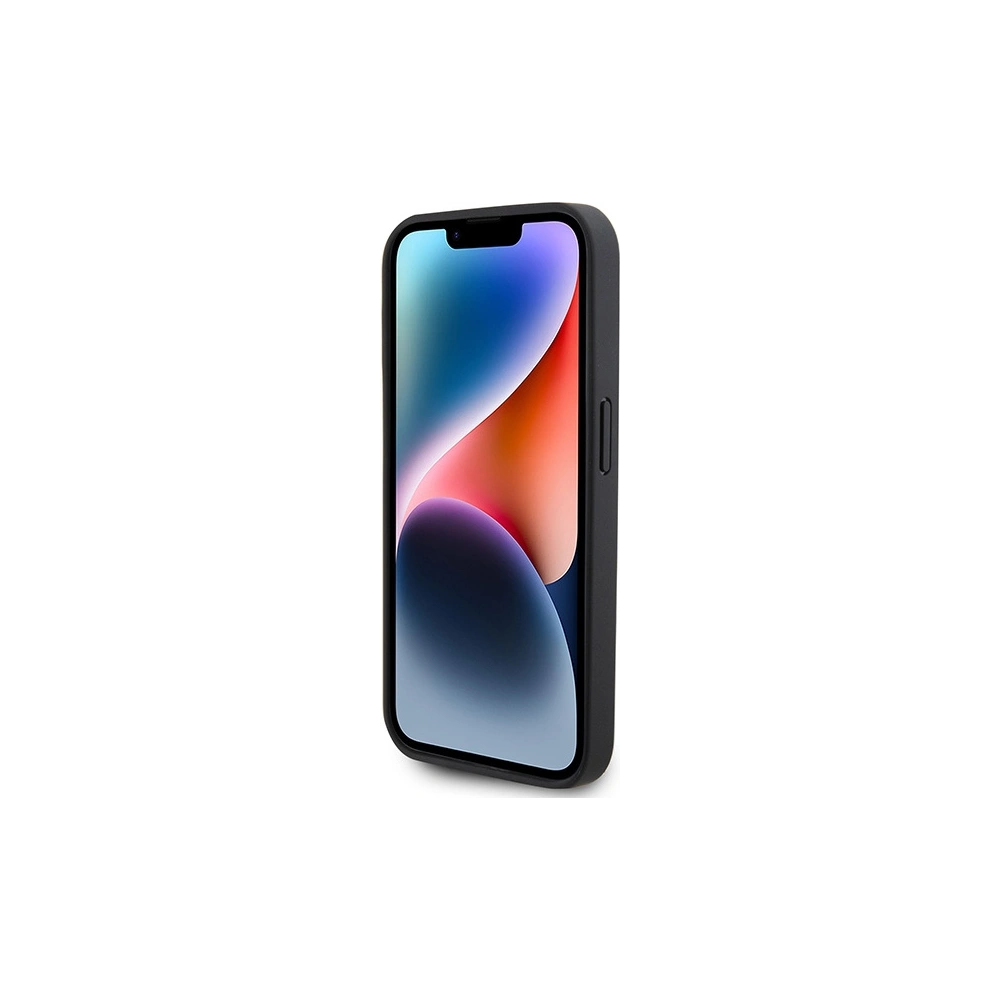 Hurtownia GSM - Case AMG AMHCP15LGSEBK Apple iPhone 15 Pro Hardcase Leder mit geprägten Linien schwarz/black - MRS84 - {ean13} - Hurt