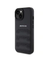 Hurtownia GSM - Etui AMG AMHCP15MGSEBK Apple iPhone 15 Plus / 14 Plus hardcase din piele cu linii debossate negru/black - MRS85 - {ean13} - Hurt