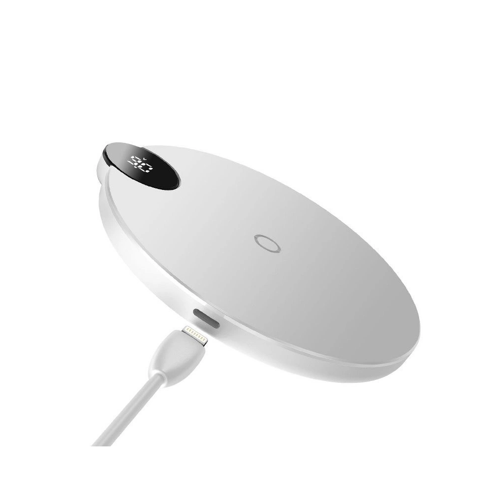 Hurtownia GSM - Bezdrátová indukční nabíječka Baseus Wireless Charger 10W - bílá - BSU427WHT - {ean13} - Hurt