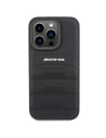 Hurtownia GSM - Etui AMG AMHCP15XGSEBK Apple iPhone 15 Pro Max hardcase s koženým embosovaným vzorem černý/black - MRS87 - {ean13} - Hurt