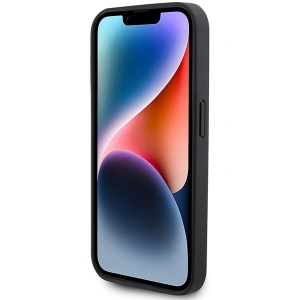Wholesale AMG AMHCP15XGSEBK Apple iPhone 15 Pro Max hardcase Leather Debossed Lines black - MRS87 - {ean13} - Hurt