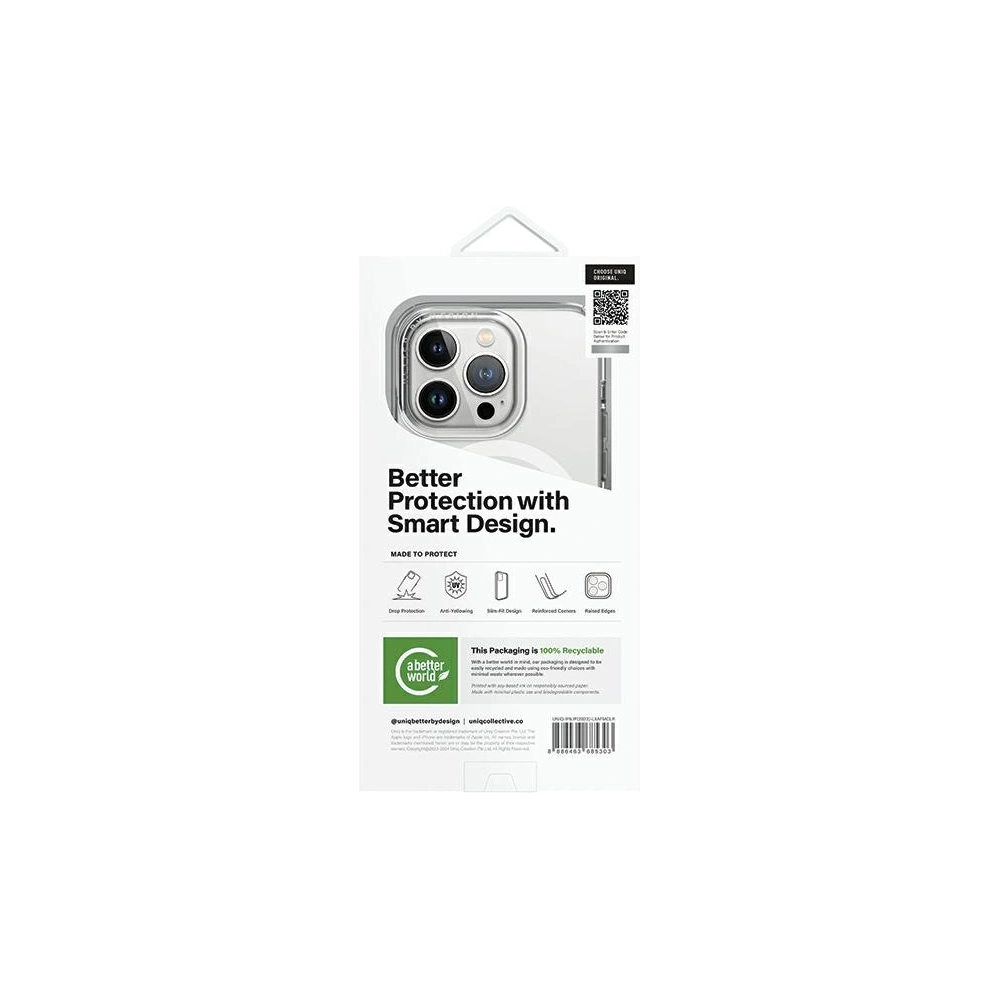 Hurtownia GSM - Etui UNIQ LifePro Xtreme Apple iPhone 15 Pro MagClick Charging průhledný/frost clear - UNIQ1043 - {ean13} - Hurt