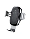 Baseus Wireless Charger Gravity Car Wireless Charger Mount Silver