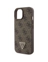 Hurtownia GSM - Etui Guess GUHCP15SP4TDPW Apple iPhone 15 hardcase Leather 4G Triangle Strass hnědý/brown - GUE2961 - {ean13} - Hurt