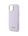 Wholesale Guess GUHCP15SPGMCSL Apple iPhone 15 hardcase Glitter Glossy Script lilac - GUE2963 - {ean13} - Hurt