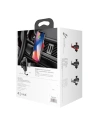 Wholesale Baseus Wireless Charger Gravity Car Wireless Charger Mount Silver - BSU429SLV - {ean13} - Hurt