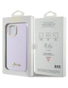 Wholesale Guess GUHCP15SPGMCSL Apple iPhone 15 hardcase Glitter Glossy Script lilac - GUE2963 - {ean13} - Hurt