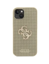 Etui Guess GUHCP15SPSP4LGD Apple iPhone 15 kemény tok Perforált 4G Csillogó arany