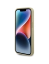 Etui Guess GUHCP15SPSP4LGD Apple iPhone 15 kemény tok Perforált 4G Csillogó arany