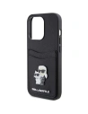 Hurtownia GSM - Etui Karl Lagerfeld KLHCP15LSAPKCNPK Apple iPhone 15 Pro kemény tok Saffiano kártyahely Karl&Choupette fém kitűző fekete/black - KLD1720 - {ean13} - Hurt