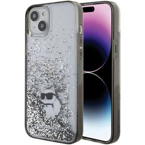 Hurtownia GSM - Etui Karl Lagerfeld KLHCP15MLKCNSK Apple iPhone 15 Plus / 14 Plus hardcase Liquid Glitter Choupette průhledné - KLD1721 - {ean13} - Hurt