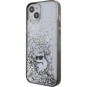 Hurtownia GSM - Etui Karl Lagerfeld KLHCP15MLKCNSK Apple iPhone 15 Plus / 14 Plus hardcase Liquid Glitter Choupette průhledné - KLD1721 - {ean13} - Hurt