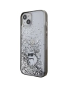 Hurtownia GSM - Etui Karl Lagerfeld KLHCP15MLKCNSK Apple iPhone 15 Plus / 14 Plus hardcase Liquid Glitter Choupette průhledné - KLD1721 - {ean13} - Hurt