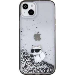 Hurtownia GSM - Etui Karl Lagerfeld KLHCP15MLKCNSK Apple iPhone 15 Plus / 14 Plus hardcase Liquid Glitter Choupette průhledné - KLD1721 - {ean13} - Hurt
