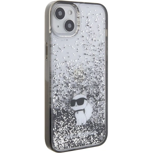 Hurtownia GSM - Etui Karl Lagerfeld KLHCP15MLKCNSK Apple iPhone 15 Plus / 14 Plus hardcase Liquid Glitter Choupette průhledné - KLD1721 - {ean13} - Hurt