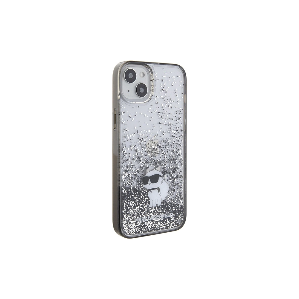 Hurtownia GSM - Etui Karl Lagerfeld KLHCP15MLKCNSK Apple iPhone 15 Plus / 14 Plus hardcase Liquid Glitter Choupette průhledné - KLD1721 - {ean13} - Hurt