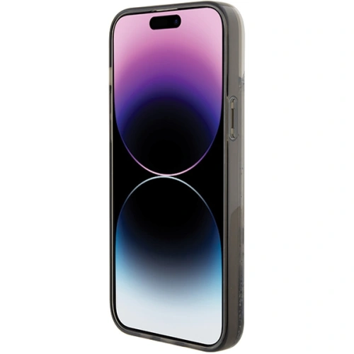 Etui Karl Lagerfeld KLHCP15MLKCNSK Apple iPhone 15 Plus / 14 Plus hardcase Liquid Glitter Choupette transparent