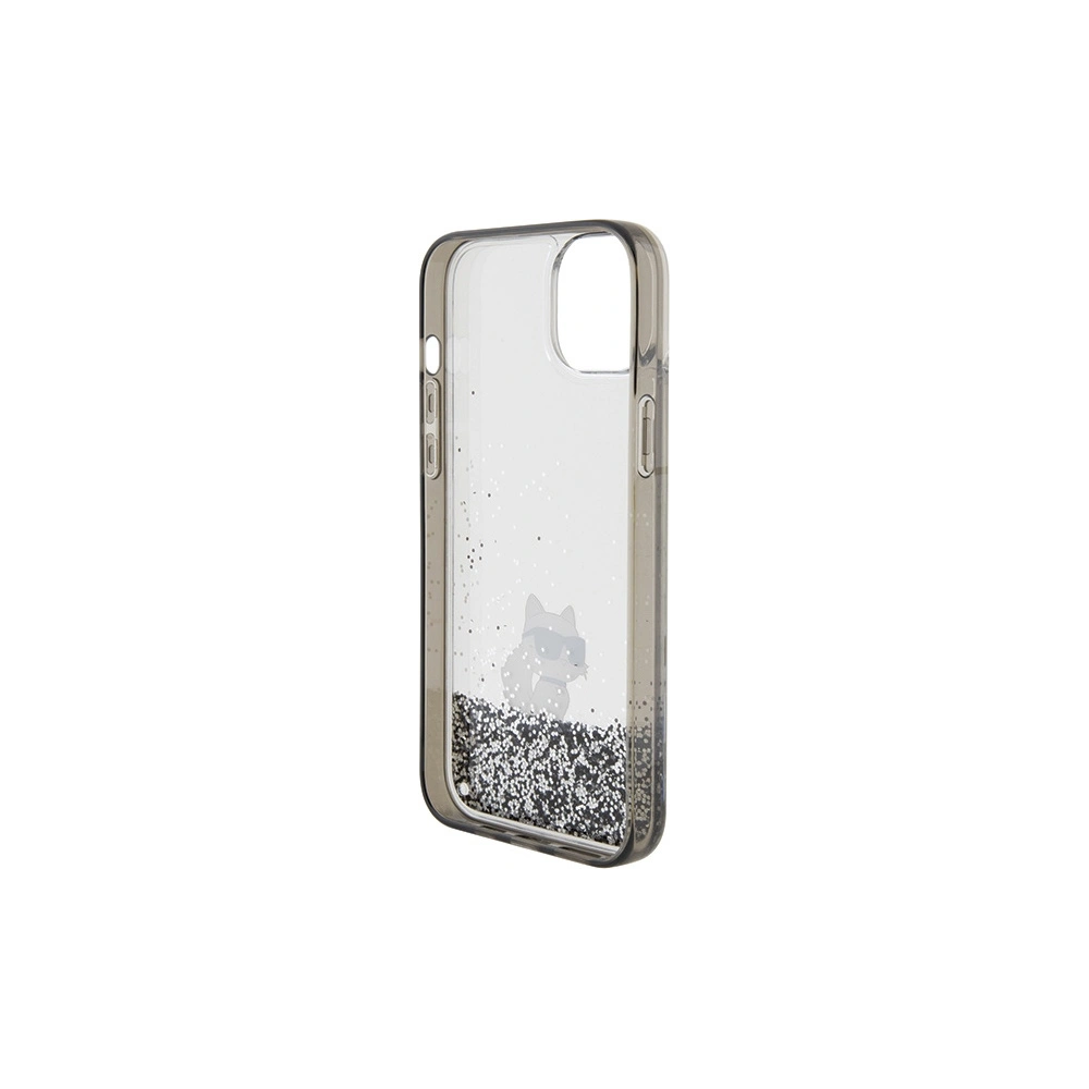 Hurtownia GSM - Etui Karl Lagerfeld KLHCP15MLKCNSK Apple iPhone 15 Plus / 14 Plus hardcase Liquid Glitter Choupette průhledné - KLD1721 - {ean13} - Hurt