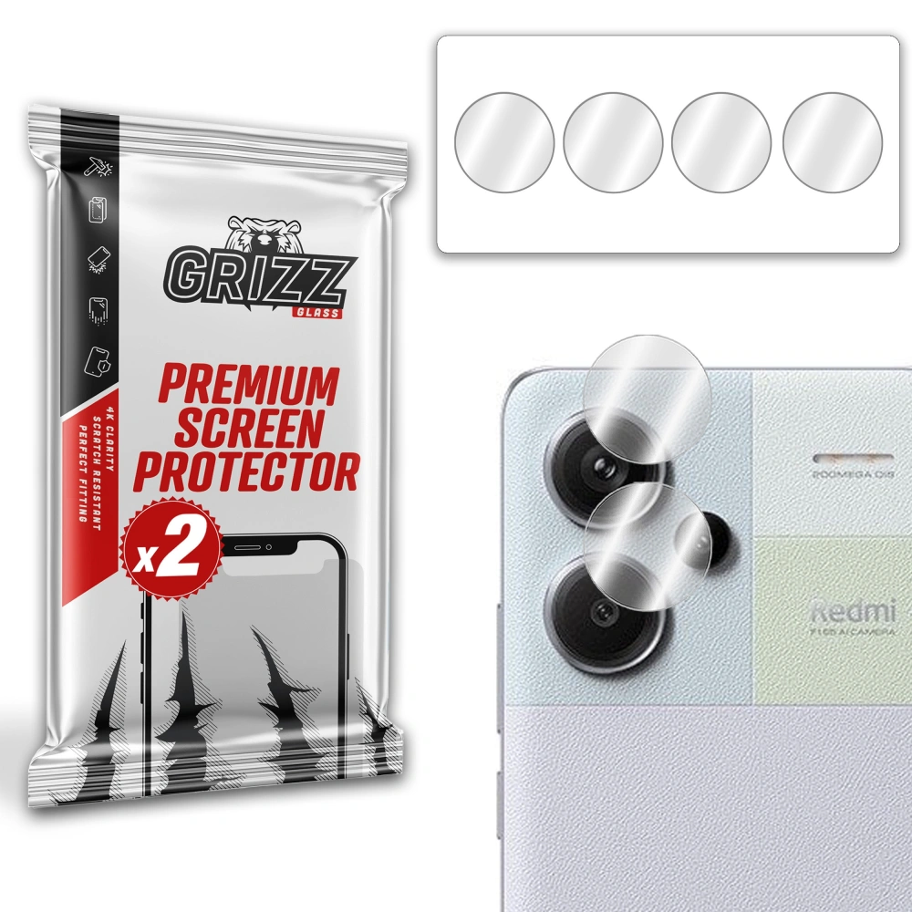 Hurtownia GSM - Sklo na aparát GrizzGlass HybridGlass Camera do Xiaomi Redmi Note 13 Pro+ Plus 5G - GRZ6854 - {ean13} - Hurt