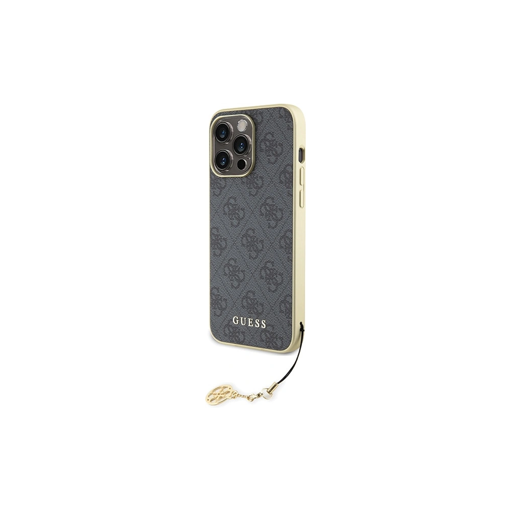 Hurtownia GSM - Etui Guess GUHCP15XGF4GGR Apple iPhone 15 Pro Max hardcase 4G Charms Collection šedý/grey - GUE2967 - {ean13} - Hurt