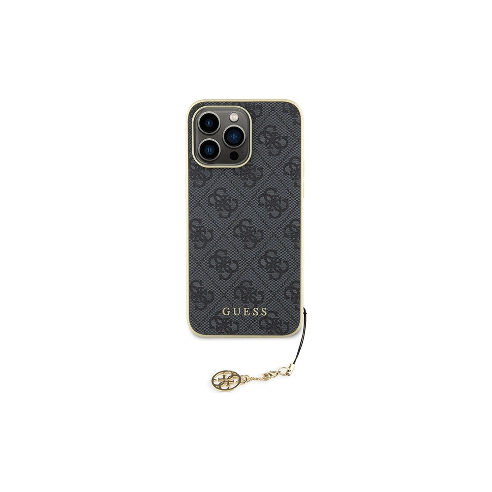 Hurtownia GSM - Etui Guess GUHCP15XGF4GGR Apple iPhone 15 Pro Max hardcase 4G Charms Collection šedý/grey - GUE2967 - {ean13} - Hurt