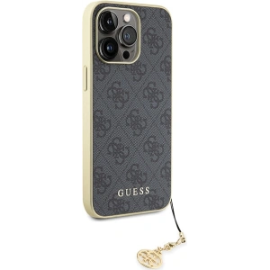Hurtownia GSM - Etui Guess GUHCP15XGF4GGR Apple iPhone 15 Pro Max hardcase 4G Charms Collection gri/grey - GUE2967 - {ean13} - Hurt
