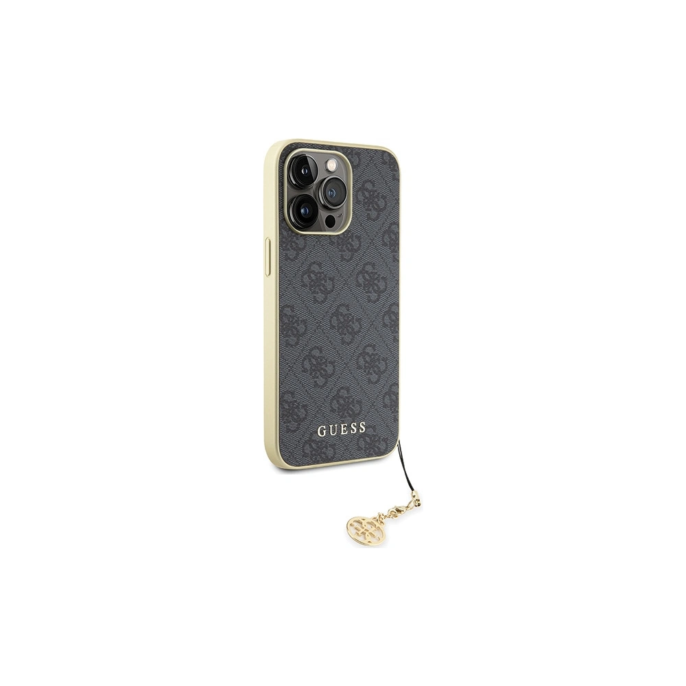 Hurtownia GSM - Etui Guess GUHCP15XGF4GGR Apple iPhone 15 Pro Max hardcase 4G Charms Collection šedý/grey - GUE2967 - {ean13} - Hurt