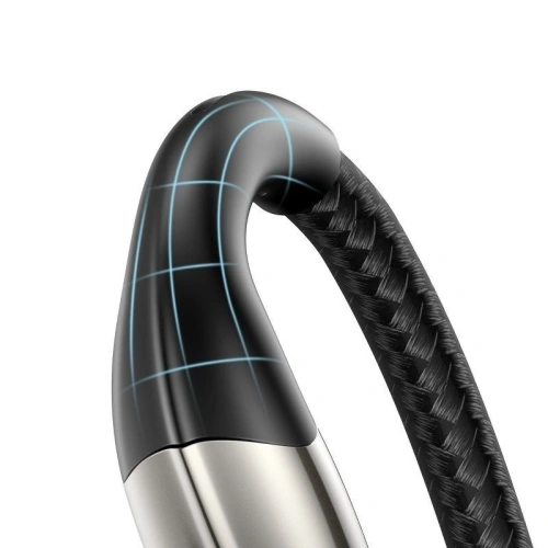 Kabel Lightning z diodą LED Baseus Horizontal 2m 1.5A (czarny)