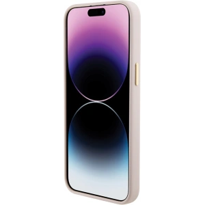 Hurtownia GSM - Case Guess GUHCP15XM4DGPP Apple iPhone 15 Pro Max Hardcase Silikon Logo Strass 4G rosa/pink - GUE2968 - {ean13} - Hurt