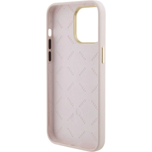 Wholesale Guess GUHCP15XM4DGPP Apple iPhone 15 Pro Max hardcase Silicone Logo Strass 4G pink - GUE2968 - {ean13} - Hurt