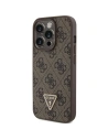 Hurtownia GSM - Etui Guess GUHCP15XP4TDPW Apple iPhone 15 Pro Max hardcase Leather 4G Triangle Strass hnědý/brown - GUE2969 - {ean13} - Hurt