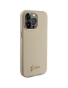 Wholesale Guess GUHCP15XPGMCSD Apple iPhone 15 Pro Max hardcase Glitter Glossy Script light gold - GUE2970 - {ean13} - Hurt
