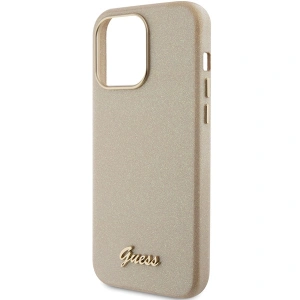 Hurtownia GSM - Etui Guess GUHCP15XPGMCSD Apple iPhone 15 Pro Max hardcase Glitter Glossy Script auriu/aurie deschis - GUE2970 - {ean13} - Hurt