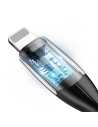Hurtownia GSM - Kabel Lightning z diodą LED Baseus Horizontal 2m 1.5A (czarny) - BSU432BLK - {ean13} - Hurt