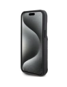 Etui Karl Lagerfeld KLHCP15SSAKCNSCK Apple iPhone 15 hardcase Saffiano Monogram Choupette černý/black