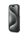 Etui Karl Lagerfeld KLHCP15SSAKKNSCK Apple iPhone 15 hardcase Saffiano Monogram Ikonik Patch černý/black