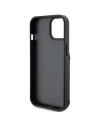 Karl Lagerfeld KLHCP15SSAKKNSCK Apple iPhone 15 hardcase Saffiano Monogram Ikonik Patch black
