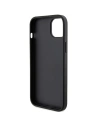 Etui Karl Lagerfeld KLHCP15SSAPKCNPK Apple iPhone 15 hardcase Saffiano Cardslot Karl&Choupette Metal Pin negru/black